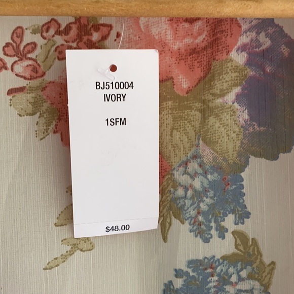 NWT Betsey Johnson Floral Duster Kimono - Picture 5 of 6